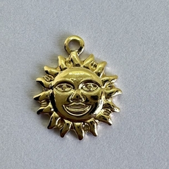 DIJE PEQUEÑO SOL FACE- UND - DI6