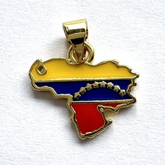DIJE ESMALATADO MAPA DE VENEZUELA - DI426