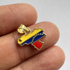 DIJE ESMALATADO MAPA DE VENEZUELA - DI426 - comprar online