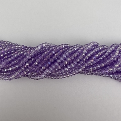 CRISTAL DONA 2mm LILA TRANSLUCIDO - TIRA - CD223