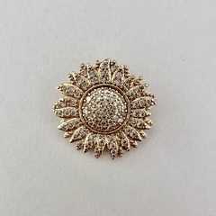 DIJE MICROZIRCONIA GIRASOL - DI374