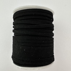 GAMUZA 3mm NEGRO - HG9