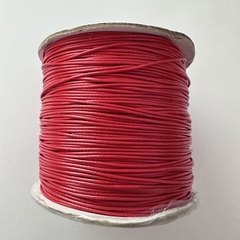 CORDON PIEL DE SERPIENTE 0.8mm ROJO - METRO - HS17