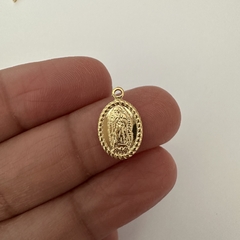 DIJE MEDIANO MEDALLA OVALADA GUADALUPE 16mm - DI401 - comprar online