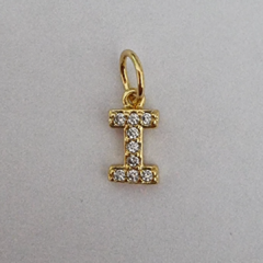 INICIALES DE ZIRCON - UND - DI239 - ZAGALA JOYAS