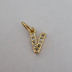 INICIALES DE ZIRCON - UND - DI239 - ZAGALA JOYAS