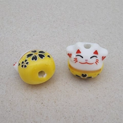 CERAMICA MANEKI AMARILLO - UND - CE62