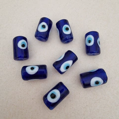 PASADOR MURANO OJO TURCO 15mm AZUL - MU82