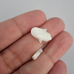 CONECTOR NACAR PULIDO MANO HAMSA 16mm - NA19 - comprar online