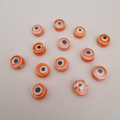 CERAMICA OJO PLANO NARANJA - UND - CE15