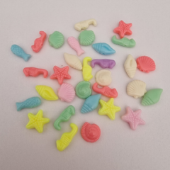 FIGURAS DEL MAR PASTEL - PAQ. 10 - PL17