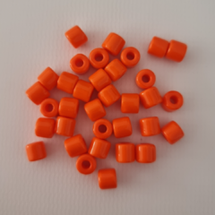 MURANO LISO 6MM NARANJA PAQ. 5gr. - MU105