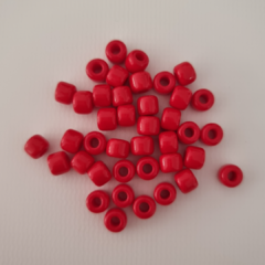 MURANO LISO 5MM ROJO CLARO PAQ. 5gr. - MU104