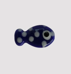 CERAMICA PEZ LUNARES AZUL OSCURO - UND - CE270 - comprar online