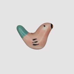 CERAMICA PALOMA SALMON Y VERDE - UND - CE322 - comprar online