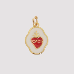 DIJE ESMALTADO SAGRADO CORAZON - UND - DI598 - comprar online