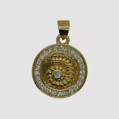 DIJE MEDALLA MICROZIRCONIA BUZIO - DI275 - comprar online