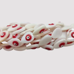 NACAR GOTA OJITO ROJO 16mm - TIRA - NA83 - comprar online