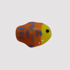 CERAMICA PEZ NARANJA Y AMARILLO - UND - CE289 - comprar online