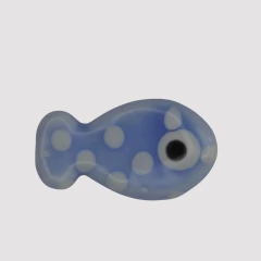 CERAMICA PEZ LUNARES AZUL - UND - CE261 - comprar online