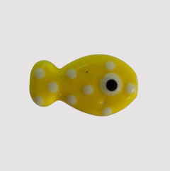 CERAMICA PEZ LUNARES AMARILLO - UND - CE268 - comprar online