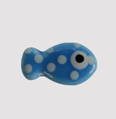 CERAMICA PEZ LUNARES AZUL CLARO - UND - CE271 - comprar online