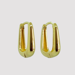 ARGOLLAS RECTANGULAR LISA 15,8mm - PAR - ZA178 - comprar online