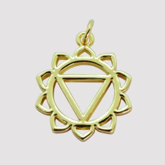 DIJE CHAKRA PLEXO SOLAR (AMARILLO) - UND - DI626 - comprar online