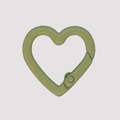 BROCHE CORAZON ESMALTADO AMARILLO PASTEL - FO113 - comprar online