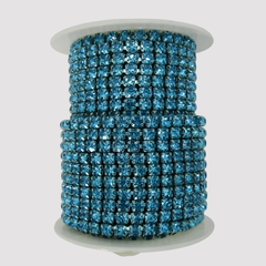 STRASS SS18 TURQUESA - TIRA DE 50cm - ST8 - comprar online