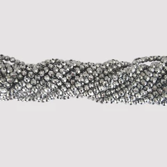 CRISTAL DONA 2mm PLATEADO - TIRA - CD243 - comprar online
