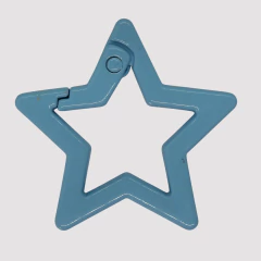 BROCHE ESTRELLA ESMALTADO AZUL - FO127 - comprar online