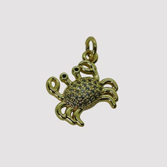 DIJE MICROZIRCONIA CANGREJO - DI335 - comprar online