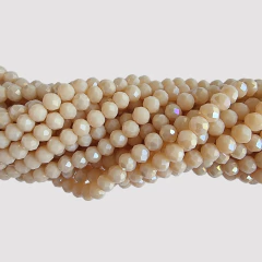 CRISTAL DONA 6mm CREMA PALIDO - TIRA - CD621 - comprar online