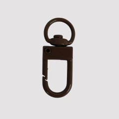 BROCHE LARGO ESMALTADO MARRON - FO154 - comprar online