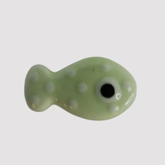 CERAMICA PEZ LUNARES VERDE AGUA - UND - CE275 - comprar online