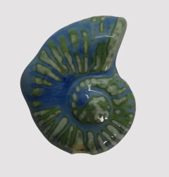 CERAMICA BUZIO ESPIRAL 41mm AZUL Y VERDE- UND - CE314 - comprar online