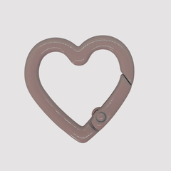 BROCHE CORAZON ESMALTADO ROSA PASTEL - FO110 - comprar online