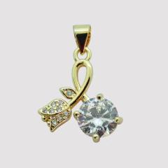 DIJE TULIPAN CUBIC CRISTAL - UND - DI613 - comprar online