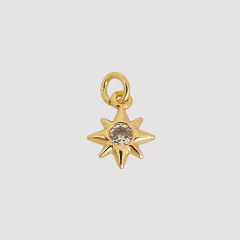 DIJE MINI CUBIC ESTRELLA 8 PUNTAS - UND - DI583 - comprar online