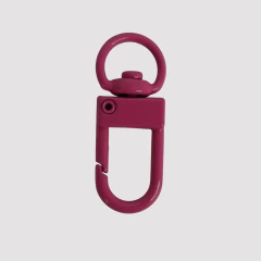 BROCHE LARGO ESMALTADO FUCSIA - FO133 - comprar online
