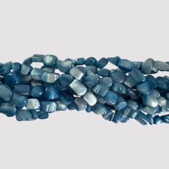 NACAR PULIDO IRREGULAR AZUL 6mm - TIRA - NA70