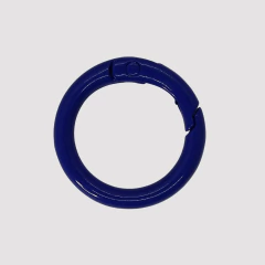 BROCHE ESMALTADO REDONDO AZUL OSCURO- FO86 - comprar online