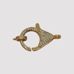 BROCHE CON MICROZIRCONIAS 26,8mm - FO80 - comprar online