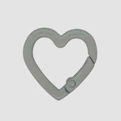 BROCHE CORAZON ESMALTADO BLANCO - FO106 - comprar online