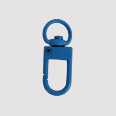 BROCHE LARGO ESMALTADO AZUL - FO143 - comprar online