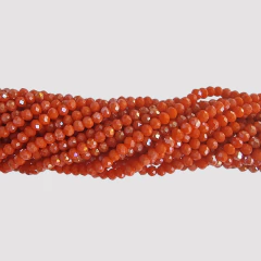 CRISTAL DONA 4mm NARANJA OSCURO - TIRA - CD459 - comprar online
