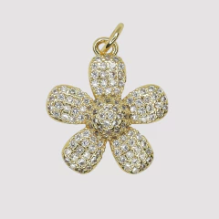 DIJE MICROZIRCONIA FLOR - DI286 - comprar online