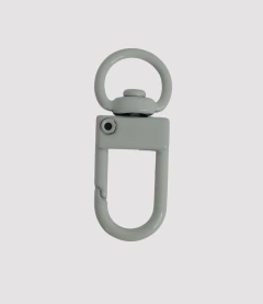 BROCHE LARGO ESMALTADO BLANCO - FO151 - comprar online