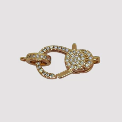 BROCHE CON MICROZIRCONIAS 19,2mm - FO78 - comprar online
